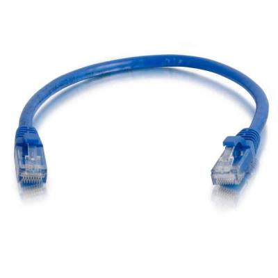 1.5m Cat6 Booted Unshielded (UTP) Network Patch Cable - Blue